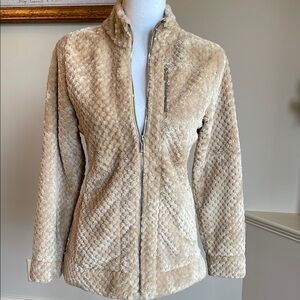 Women's Tan  Faux Fur Jacket